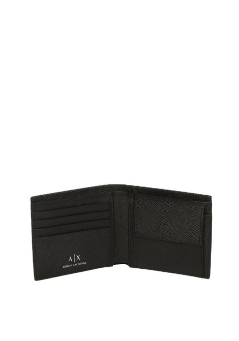 black logo wallet ARMANI EXCHANGE | XM000167AF12702-UC001